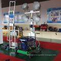 Mini Mobile Generator Light Tower with LED Bulb